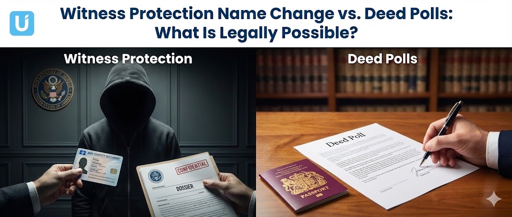 Witness protection name change vs deed poll UK legal guide