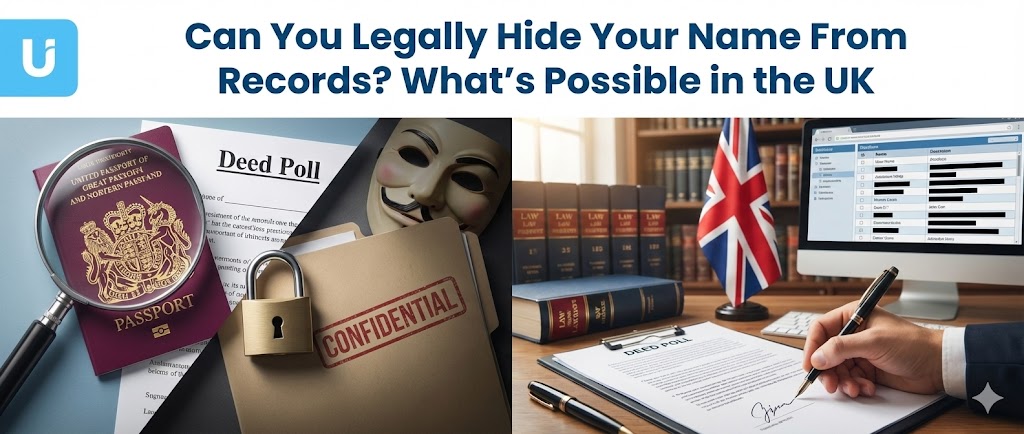Legally hide name from public records UK privacy guide