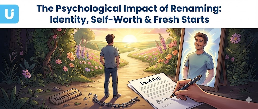 Psychological impact of renaming identity and self-worth UK