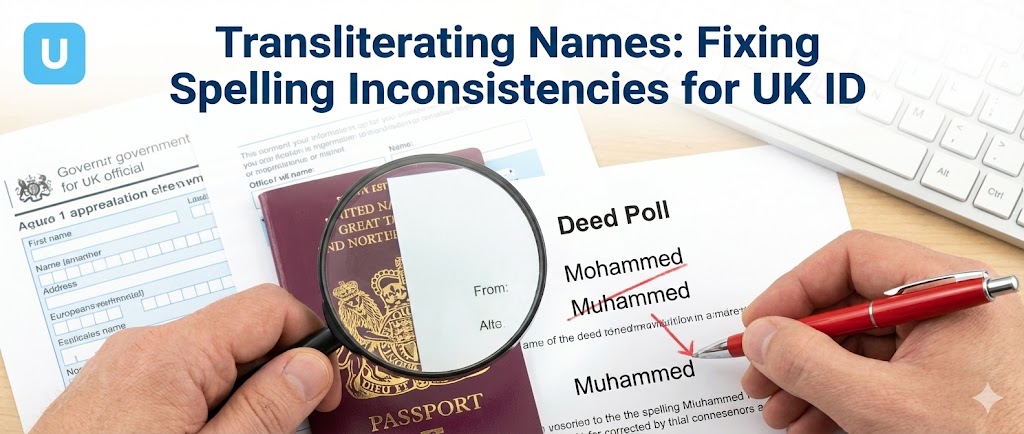 Changing name for aesthetic reasons flow and initials UK