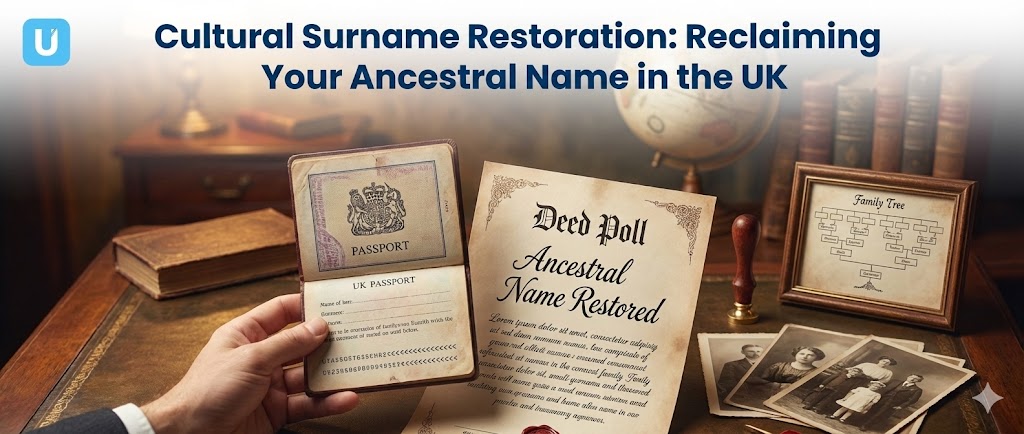 Interfaith marriage name change UK deed poll guide