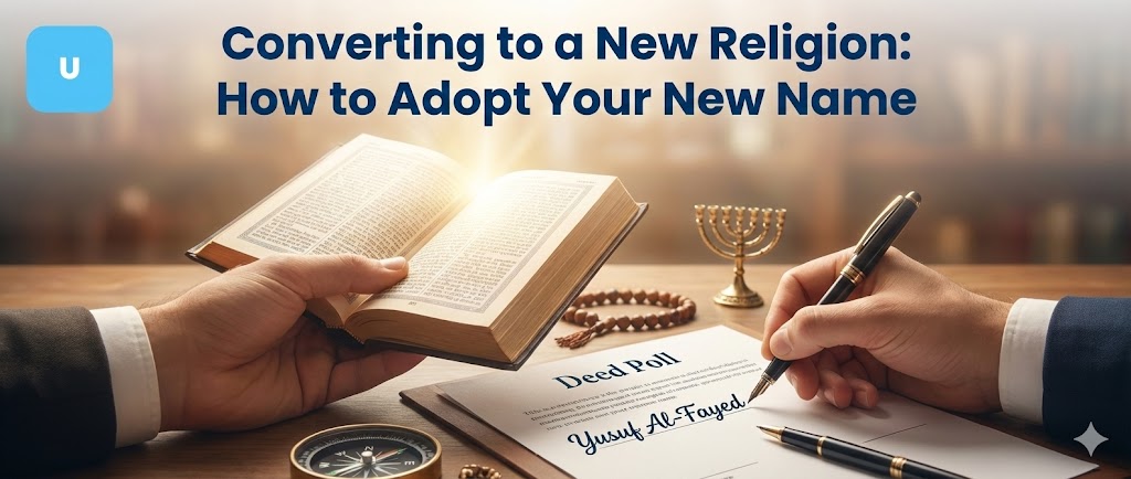 Restoring ancestral surname UK deed poll immigration history