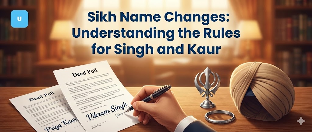 Anglicising name for UK job market and legal deed poll