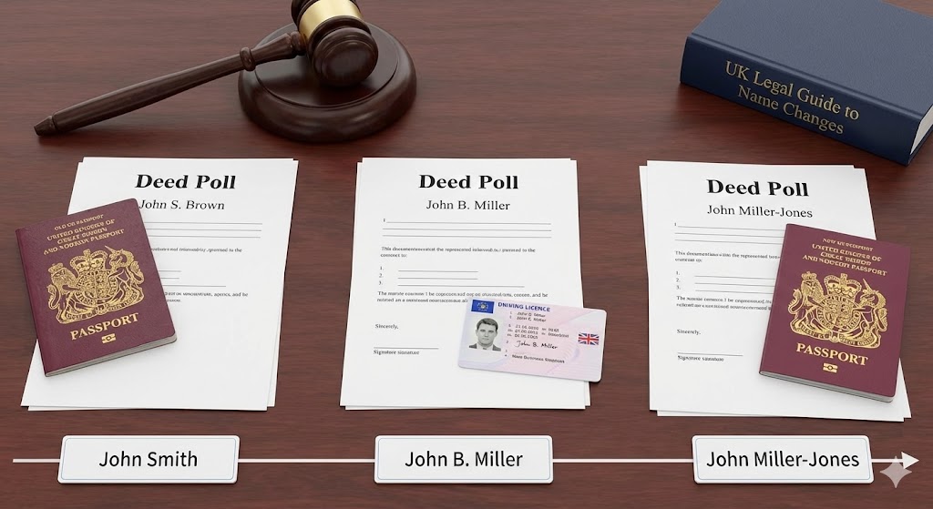Changing name multiple times UK legal guide