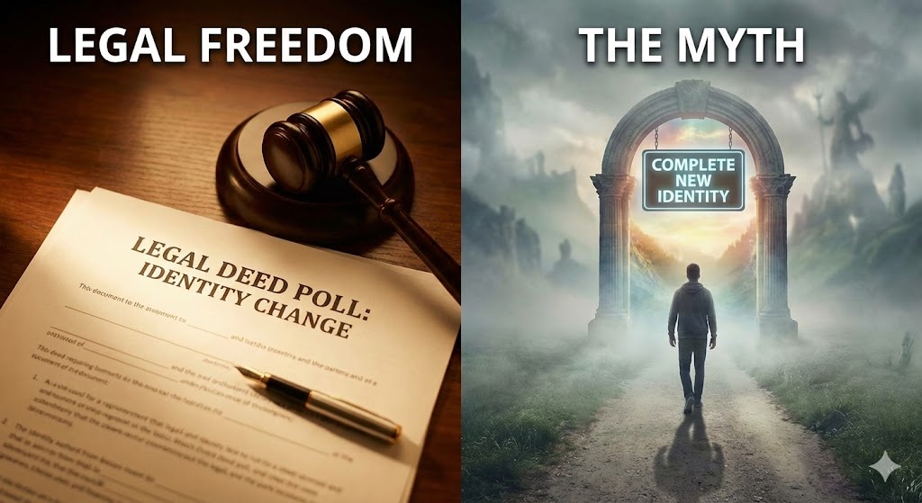 New identity legal name change UK fresh start