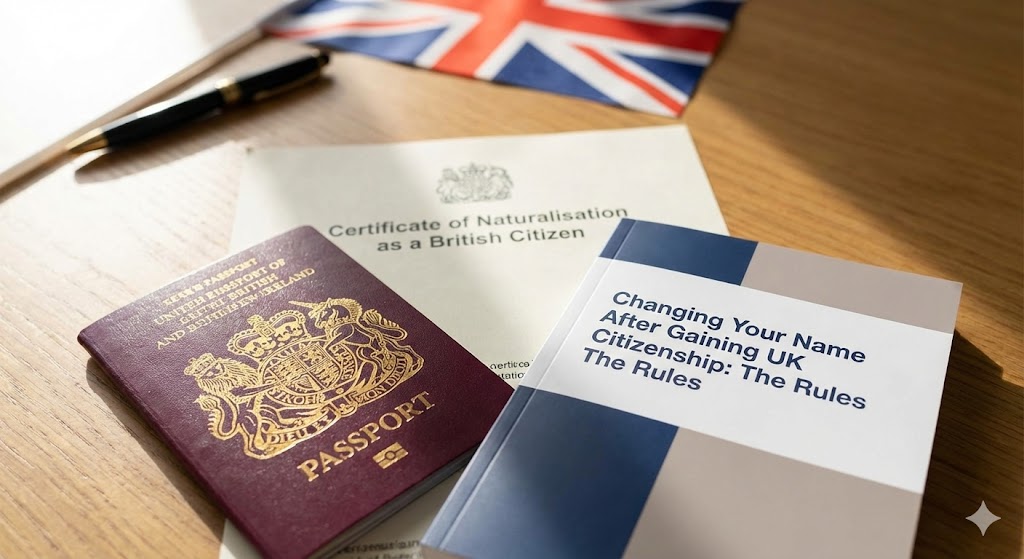 Changing name after gaining UK citizenship rules