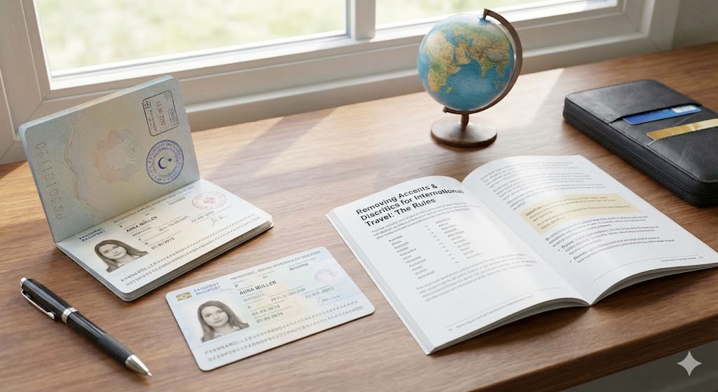 Removing Accents & Diacritics for International Travel: The Rules