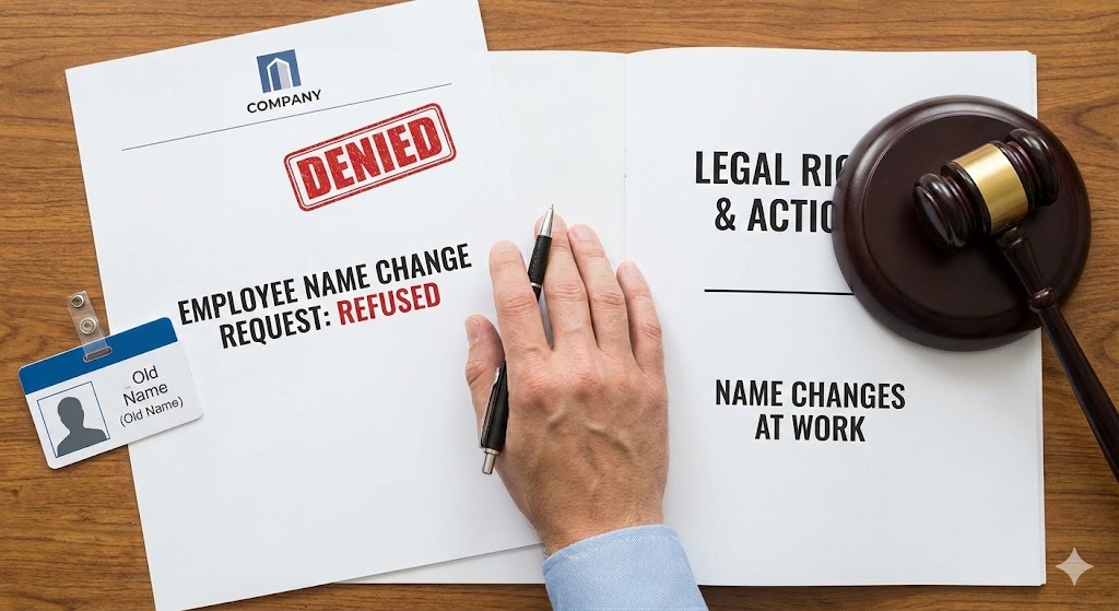 Employer refusing to update name UK GDPR rights