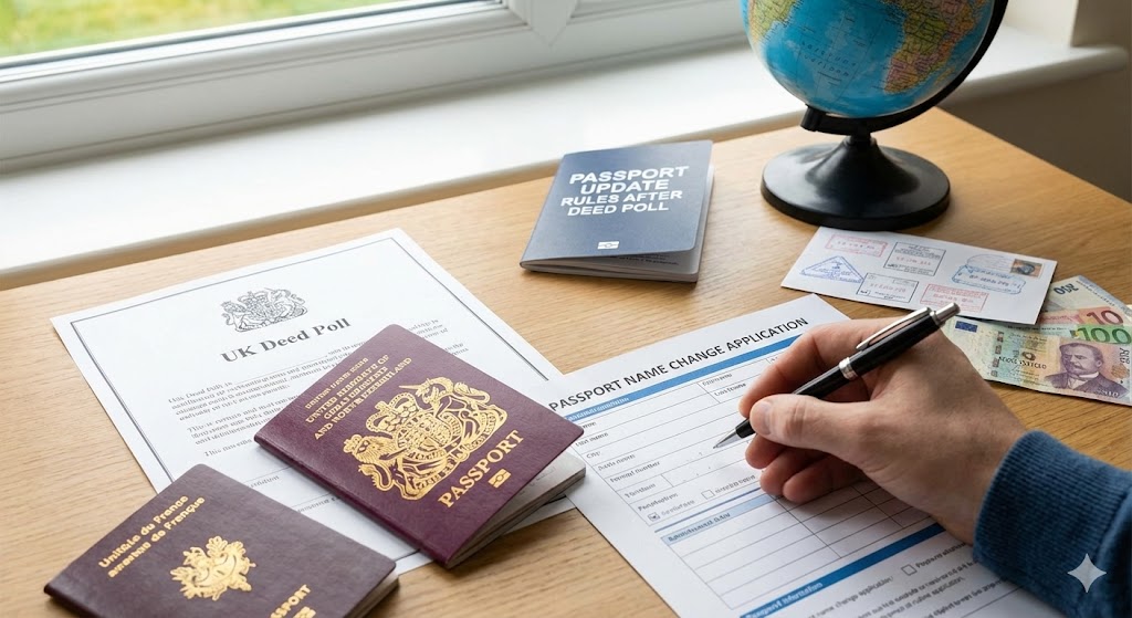 Updating International Passports After a UK Deed Poll: The Rules