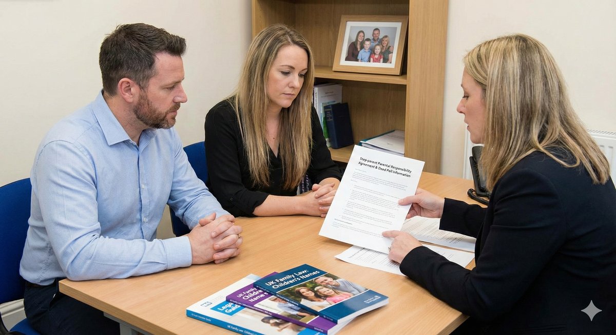 Step-parent changing child's surname UK legal rights.