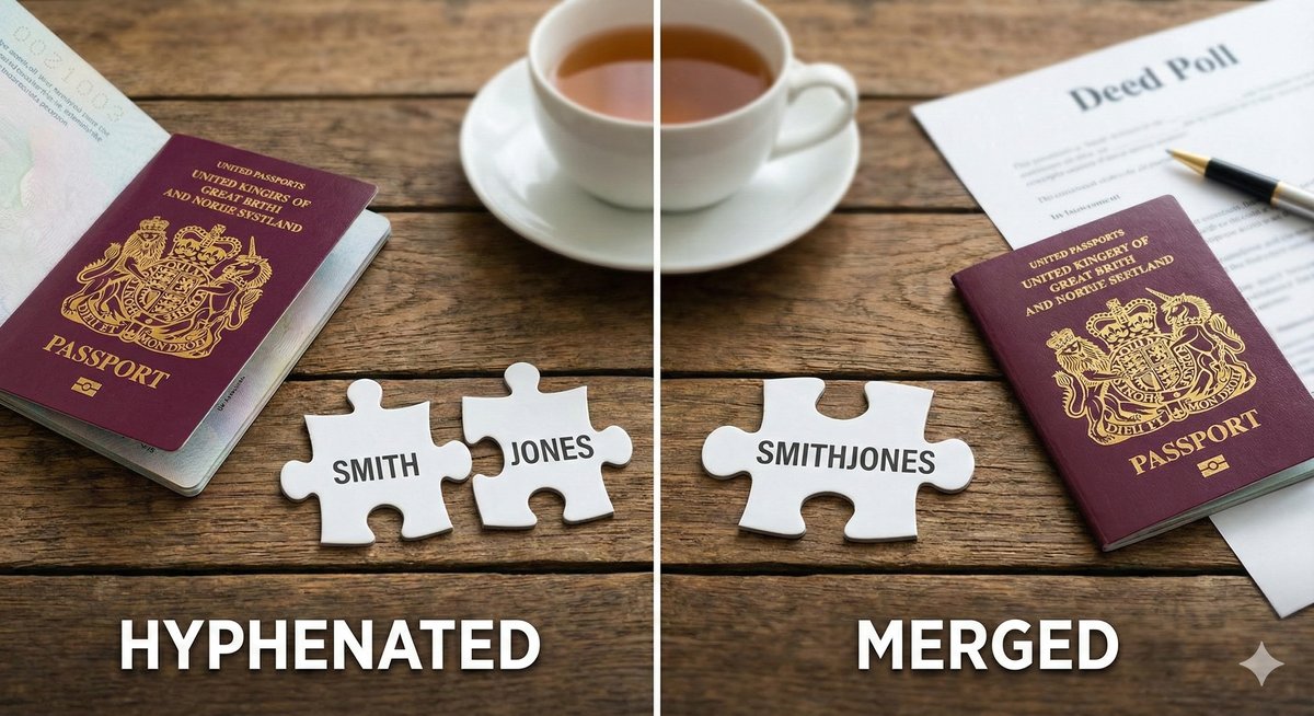 Private deed poll to change name without telling ex partner UK.