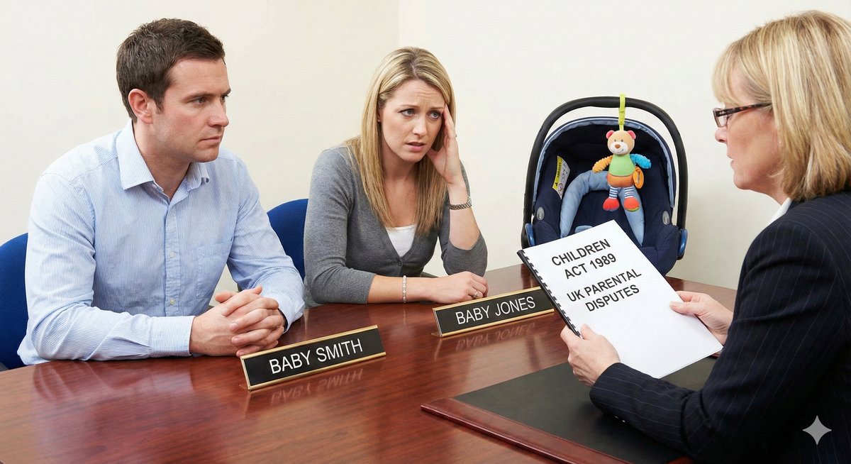 Parents disagreeing on baby surname UK legal rules.