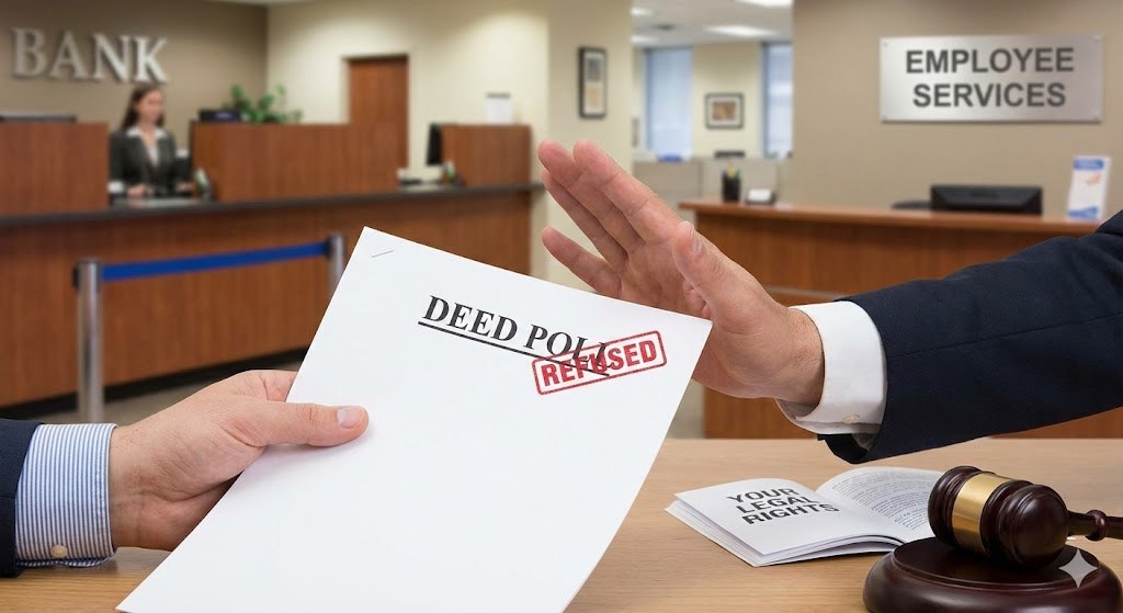 Can banks refuse a deed poll in the UK? Legal rights and advice.