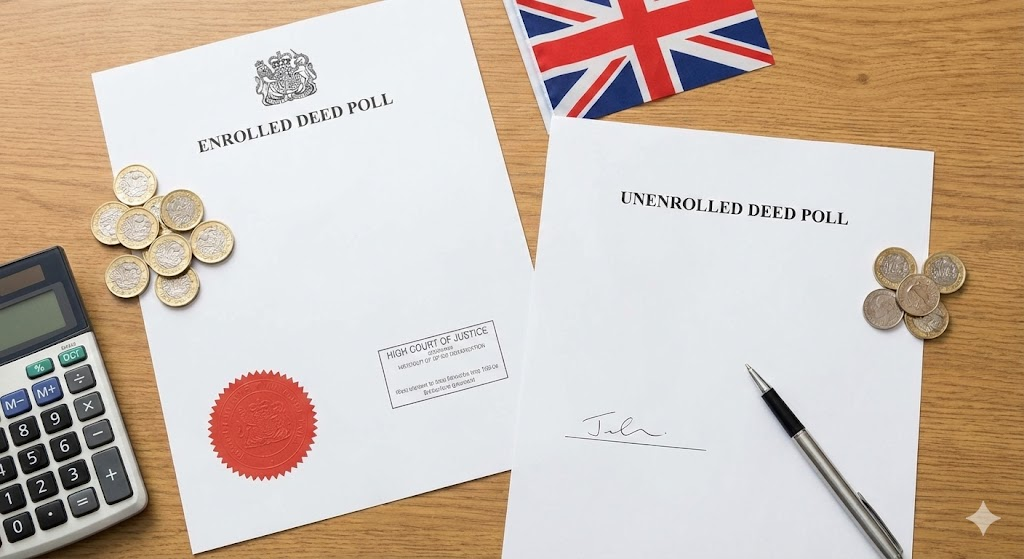 Enrolled vs Unenrolled Deed Poll: Do You Need to Pay Extra?