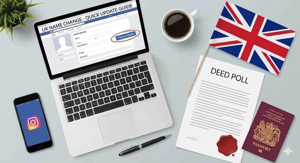 How to Change Your Name on Digital Accounts Quickly