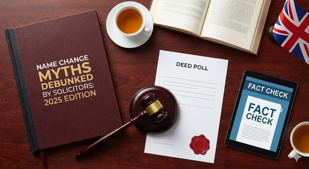 Name Change Myths Debunked by Solicitors: 2025 Edition